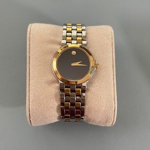 Movado Two Tone Museum watch style # 81 E4 1855
